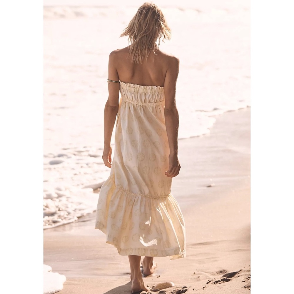 Free People Leanna Tub Dress in Ivory NWT SZ XL - Picture 5 of 12